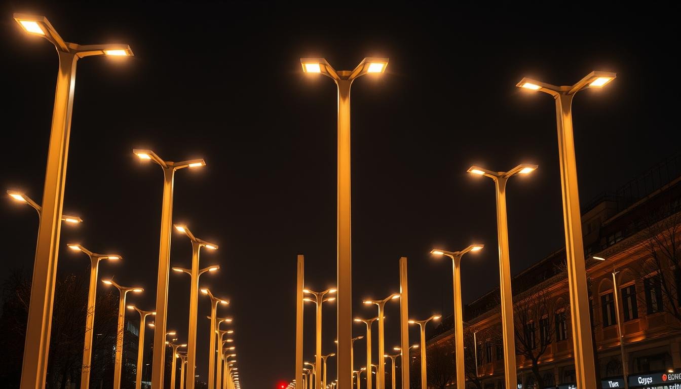 torres de iluminação inteligentes